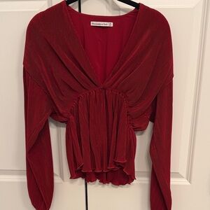 Abercrombie & Fitch Satin Top